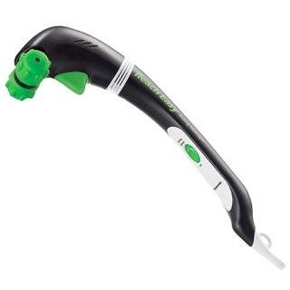   EV2510K Easy Reach Roller and Point Hand Held Massager, Black/Green