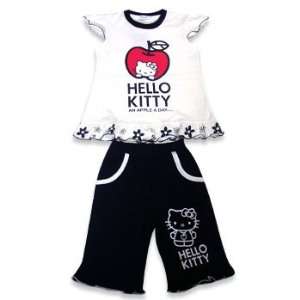  Hello Kitty Kids Wear Apple Shirt and Shorts: 10 to 12 