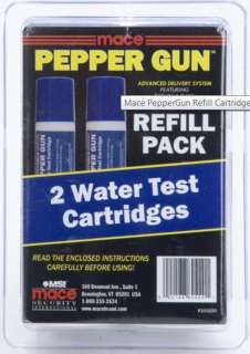 Mace Gun Catridge Refills H2O Pepper Spray Refill 0022188804201 