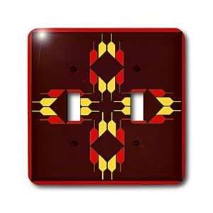  TNMGraphics Old West   Indian Print   Light Switch Covers 