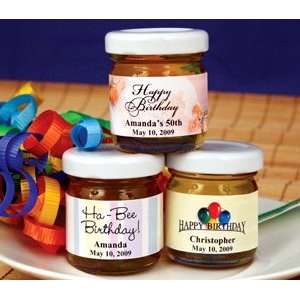    Personalized Birthday Honey Jar Favors
