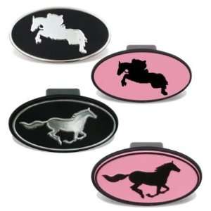  Trailer Hitch Covers Pink, Running Horse Automotive