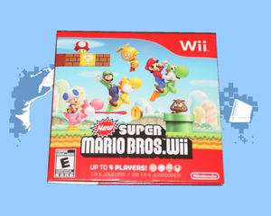 Brand NEW Super Mario Bros Sleeve Packaging for Wii Console Bundle 