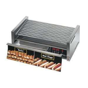 Star Hot Dog Grill, roller type, chrome plated rollers  