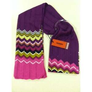  Missoni for Target Long Scarf Zig Zag Passione Print 