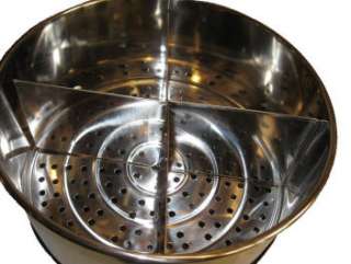 Ballington 4Pc Stainless Caso Cazo Steamer Boiler Pot for Portable Gas 