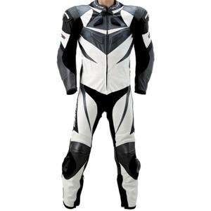  Fieldsheer Rufus Race One Piece Leather Suit   44/White 