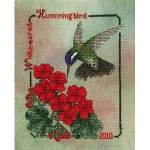  White eared Hummingbird   Cross Stitch Pattern Arts 