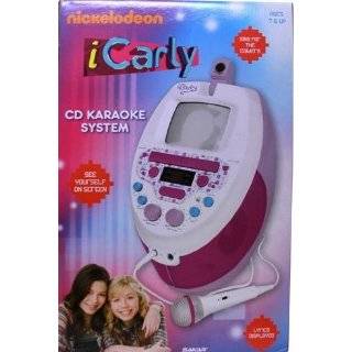 Nickelodeon iCarly CD Video Karaoke System Machine CD+G by iCarly