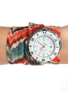  Missoni Watch Collection   White case knit strap Watches