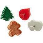 Christmas Mini Cookie and Piecrust Cutters