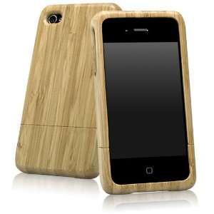  BoxWave True Bamboo iPhone 4 Case (Natural) Cell Phones 