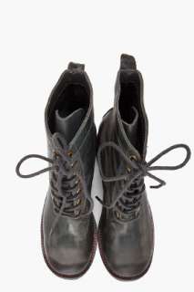 Jeffrey Campbell Distressed Barney Boots for women  