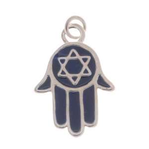   Jewish Star Of David Hamsa Hand Charm 19mm (1) Arts, Crafts & Sewing