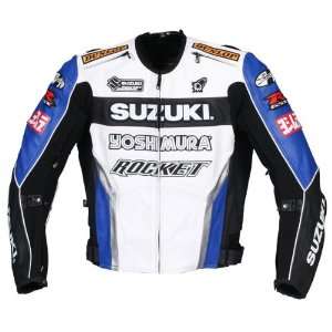Joe Rocket Suzuki Superbike Replica Jacket   46/White/Blue/Black 