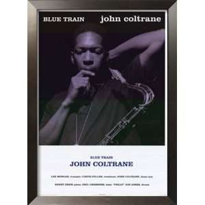 John Coltrane   Blue Train Framed Poster Print, 27x39