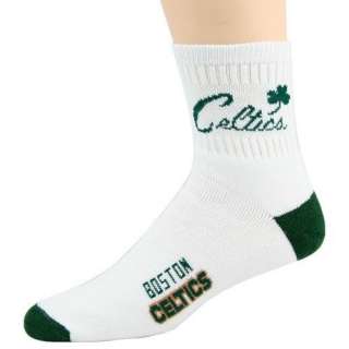 celtics official nba team logo socks size large 8 13