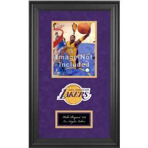  Los Angeles Lakers Deluxe 8x10 Frame with Team Logo and 