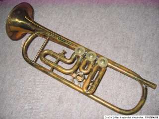 Nice old rotary trumpet in Bb Lignatone  
