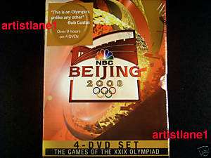 DVD NBC BEIJING OLYMPIC 2008 SUMMER GAMES NEW RARE   