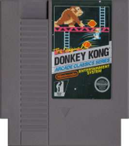 THE ORIGINAL DONKEY KONG   RARE NES Nintendo Game 76930024713  