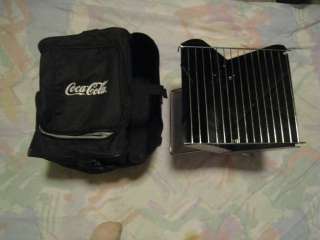   Tailgate Party Soft Cooler w/ Grill Black Tote Compact L@@K  