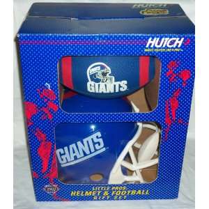   Giants   LITTLE PROS Helmet & Football Gift Set