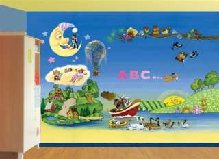 Kids Prepasted, Reusable Once Upon a Dream Wall Mural  