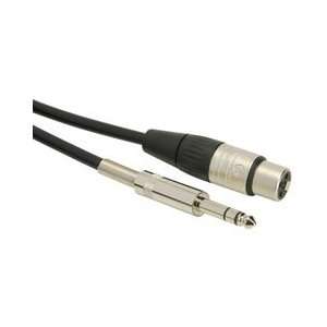   PCXF03 Patch Cable XLR Female to 1/4 TRS Male 3 ft. Electronics