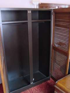   Tin Metal Portable Closet Wardrobe Armoire Cabinet Coat Rack Furniture