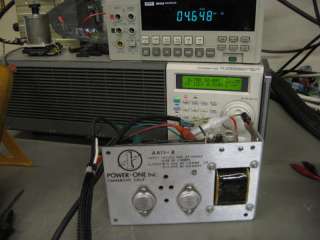 Power One +/ 12V +/ 15V Linear Power Supply Tested Good AA15 .8  