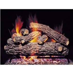 com Peterson Gas Logs 24 Inch Rustic Oak Designer Vented Natural Gas 