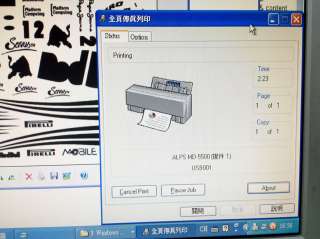 Refurnbished ALPS MD 5500 Thermal Printer with English Windows 98/XP 