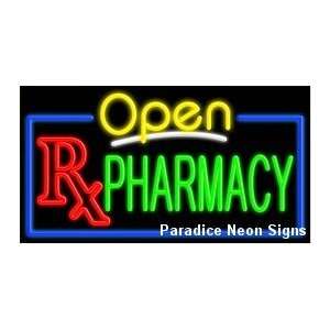  Open RX Pharmacy Neon Sign