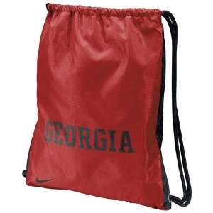 Nike Georgia Bulldogs Red Black Home & Away Gym Bag 