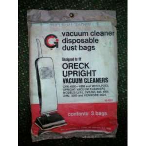 Vacuum Cleaner Bags    Oreck Upright Vacuum Cleaner    CVR 4000   4300 