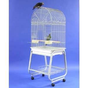   Cage Co. 701 Dome Top Bird Cage with Plastic Base and Stand Pet