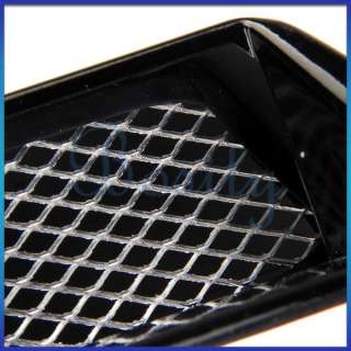 Universal Car Side Roof Hood Air Flow Decorative Vent Cover Mesh 