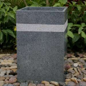  Granite Flower Pot   Beige Granite Patio, Lawn & Garden