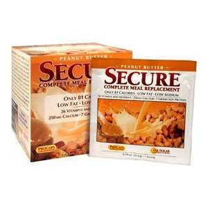  Secure Peanut Butter Flavor 60 Packets Health & Personal 