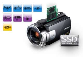 Samsung HMX S10 Full HD Memory Camcorder (Black)  