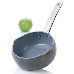 Todd English Hard Anodized by GreenPan 1qt Saucepan with Gourmet 