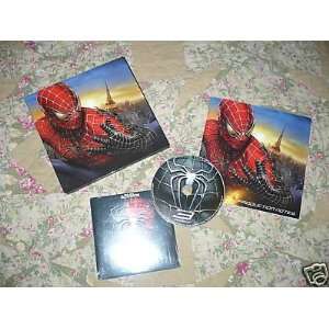  SPIDER MAN 3 Press kit, CD, tri fold case 