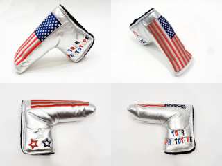   FLAG STARS TOUR PROTOTYPE PUTTER HEAD COVER FOR SCOTTY CAMERON  