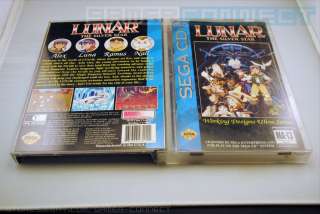 Lunar The Silver Star Story Sega CD Complete Very Rare  