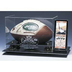  NFL Acrylic Football Display And Ticket Case Sports 