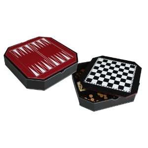   SET CHESS BACKGAMMON CHECKERS DOMINOES PLAYING CARDS Toys & Games