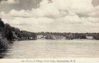 Skaneateles NY Onondaga Co Lake Scene Postcard N Y RPPC  