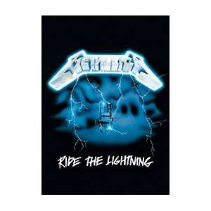  METALLICA Ride The Lightning Music Poster