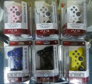   Wireless Bluetooth Dual Shock 3 Game Controller For Sony PS3  11Colors